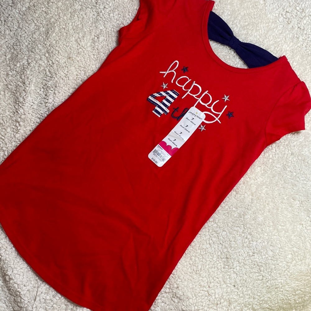 NWT Girls Short Sleeve Tee ~ 4th Of July 🎆🎇🇺🇸
